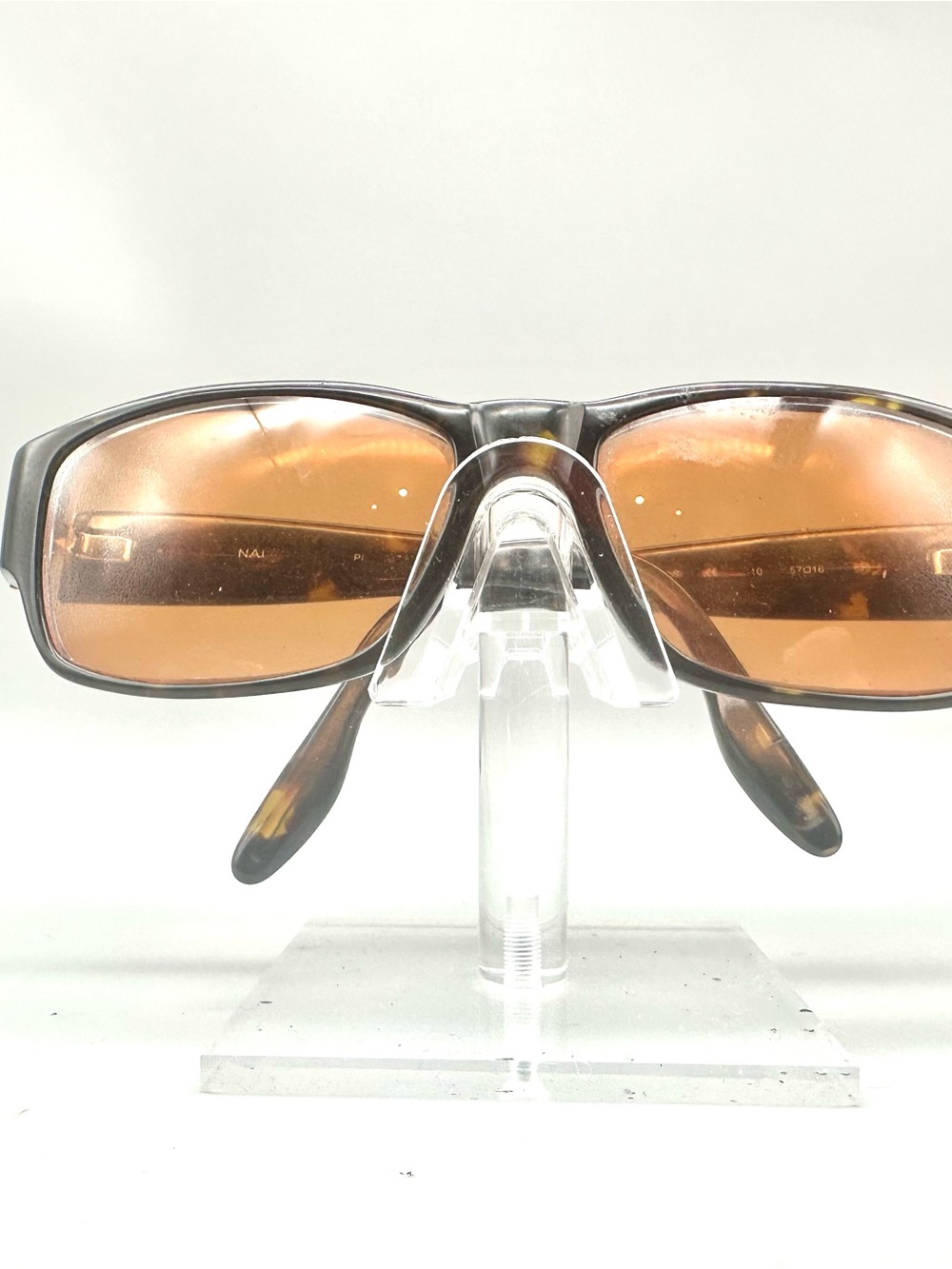 Nautica Eyeglasses N6106S Tortoise Shell Rectangular Polarized Frame Only